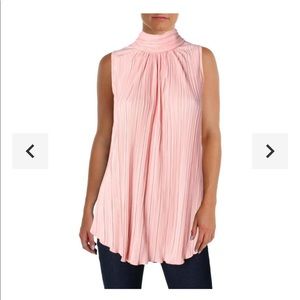 Joseph A mock-turtleneck high-low top